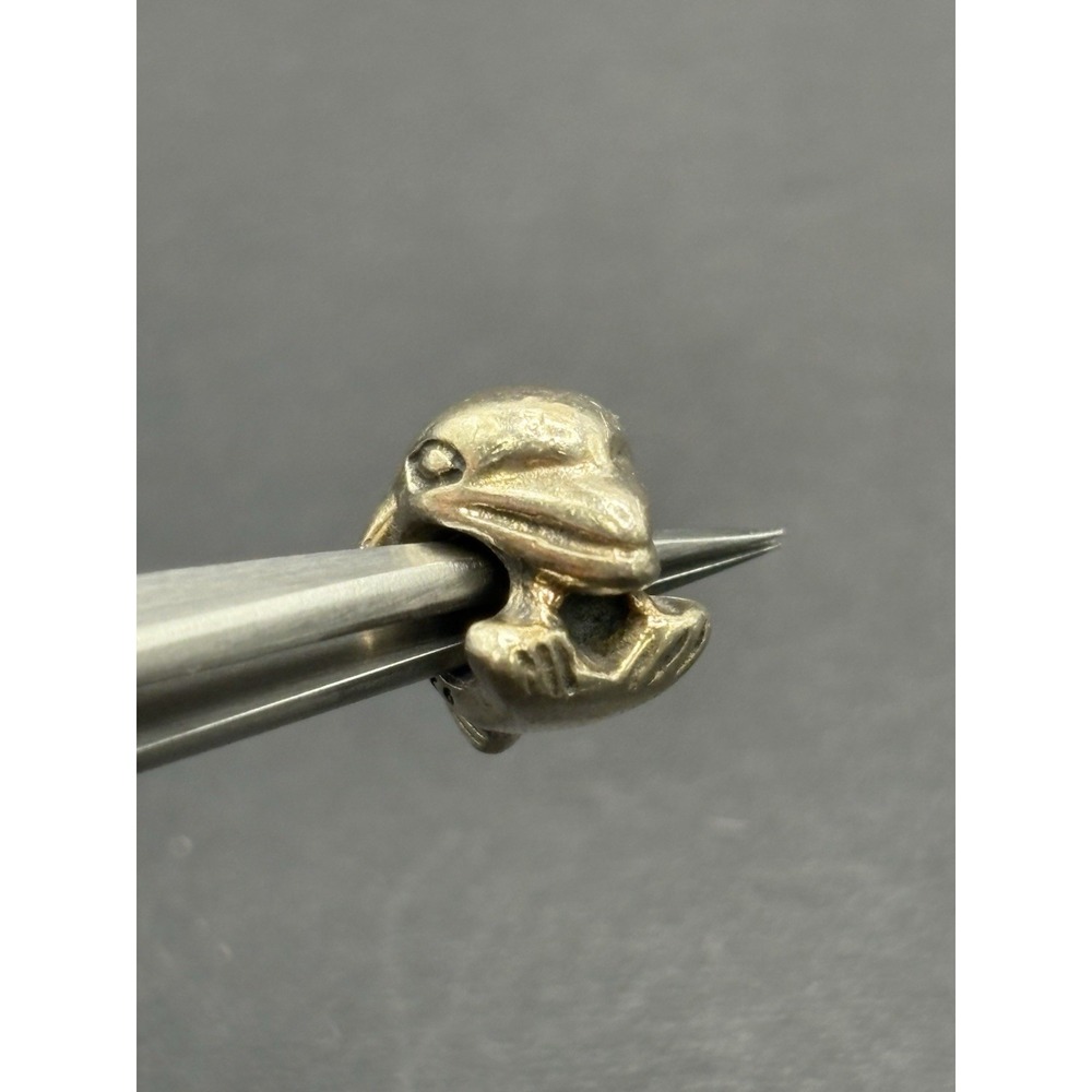 Vintage Sterling Silver Dolphin Charm ALE 925 H12